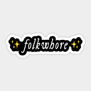 folkwhore Sticker